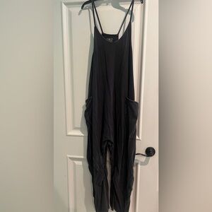 Black Free People Movement Jumpsuit